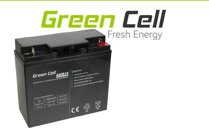 Green Cell Žalias Cell Žalias CELL Baterija AGM 12V20AH