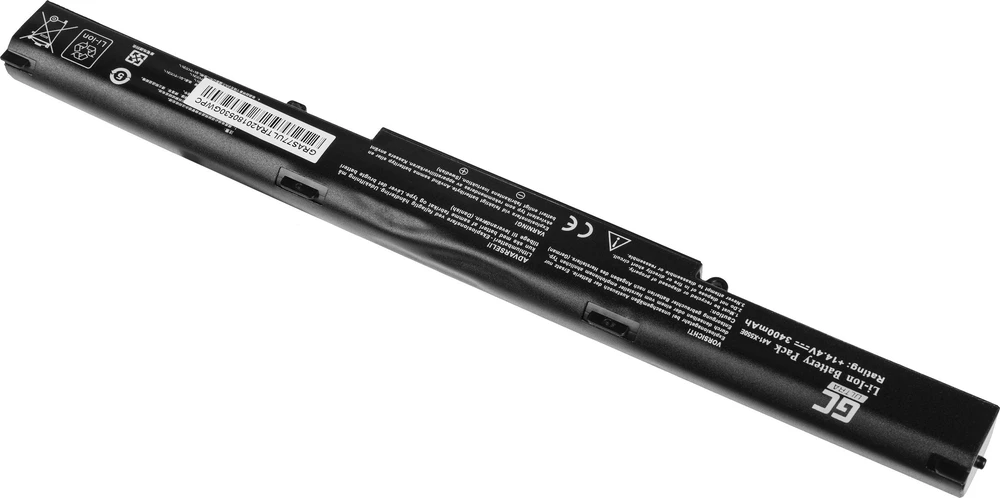 Žalias Cell GREENCELL Baterija, skirta Asus X550E 3400 mAh 4 c.