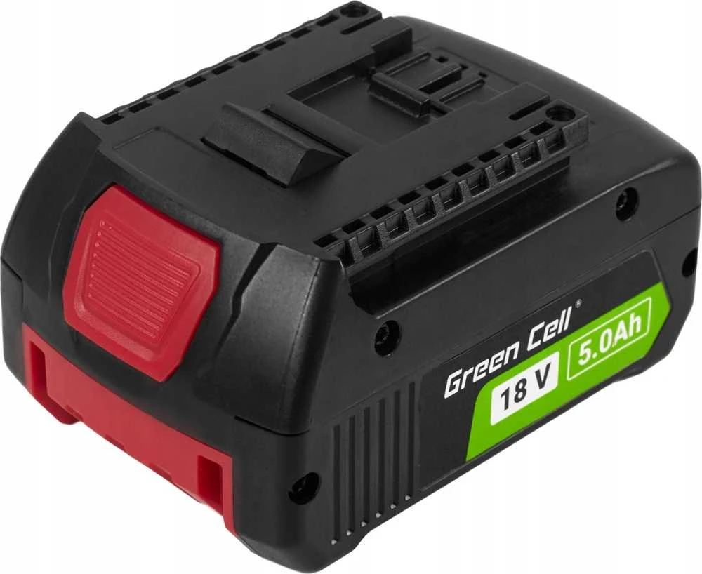 Green Cell Žalias Cell Akumuliatorius, skirtas Bosch 18V 5Ah elektros įrankiams Pakaitinis akumuliatorius GBA 1600A002U5
