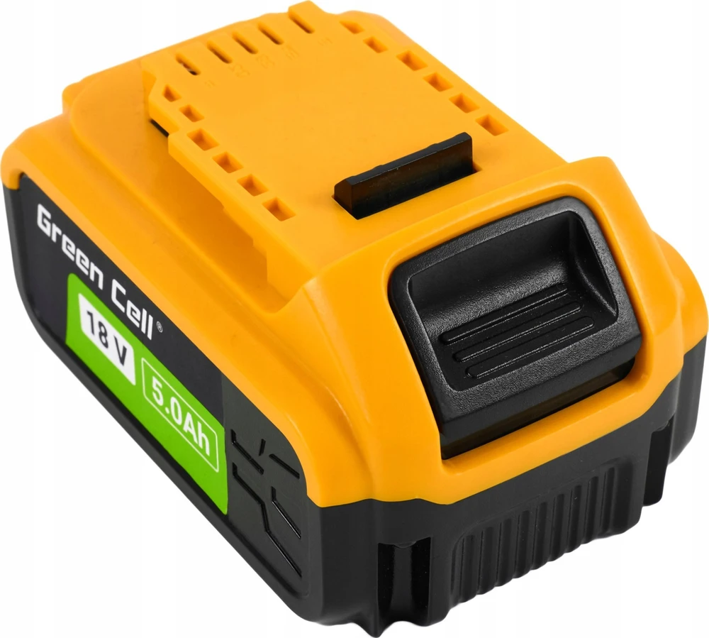Green Cell Žalias Cell Žalias Cell baterija, skirta DeWalt XR 18V 5Ah Baterija, skirta DCB182