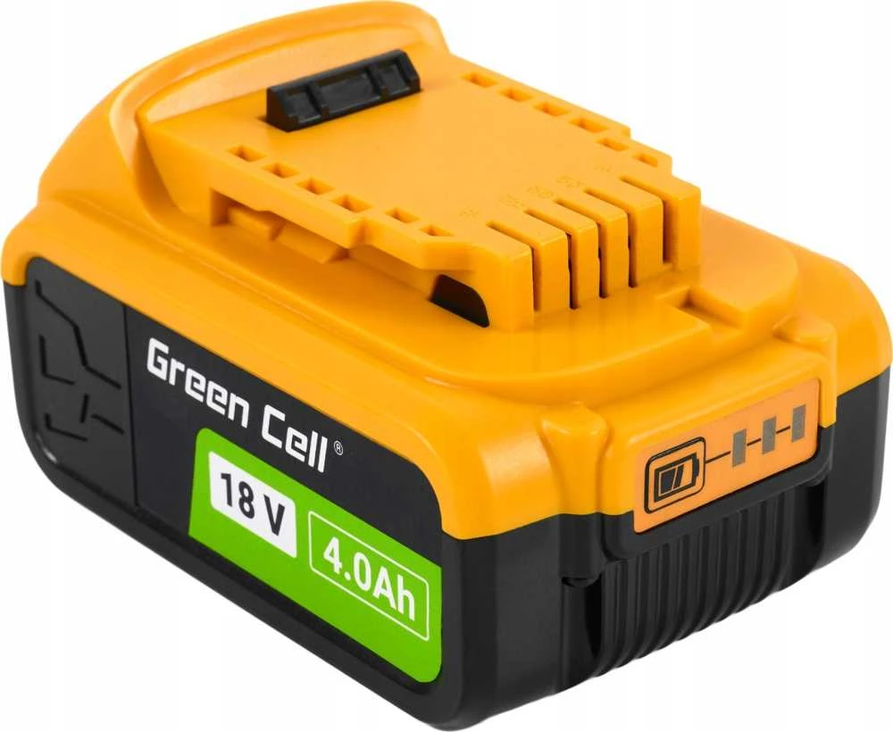Green Cell Žalias Cell Žalias Cell baterija, skirta DeWalt XR 18V 4Ah Baterija, skirta DCB184