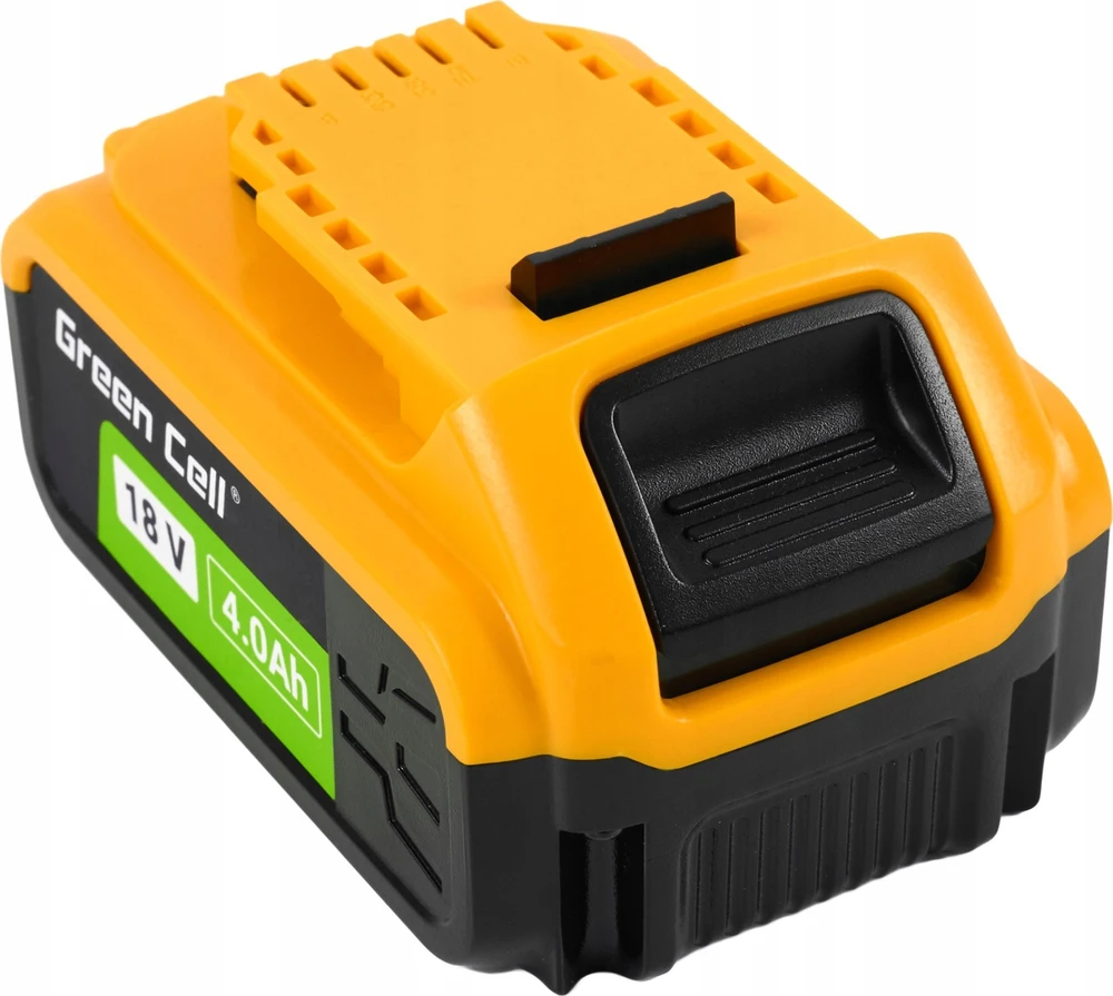 Green Cell Žalias Cell Žalias Cell baterija, skirta DeWalt XR 18V 4Ah Baterija, skirta DCB184