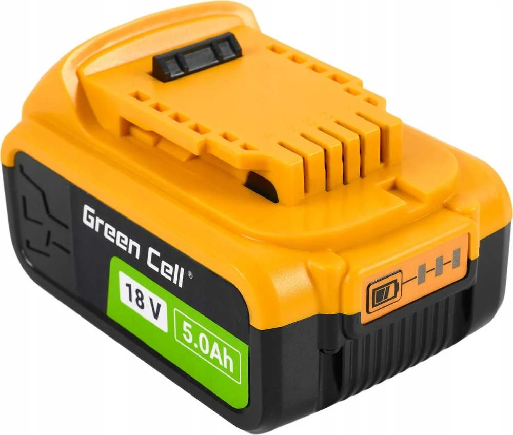 Green Cell Žalias Cell Žalias Cell baterija, skirta DeWalt XR 18V 5Ah Baterija, skirta DCB182