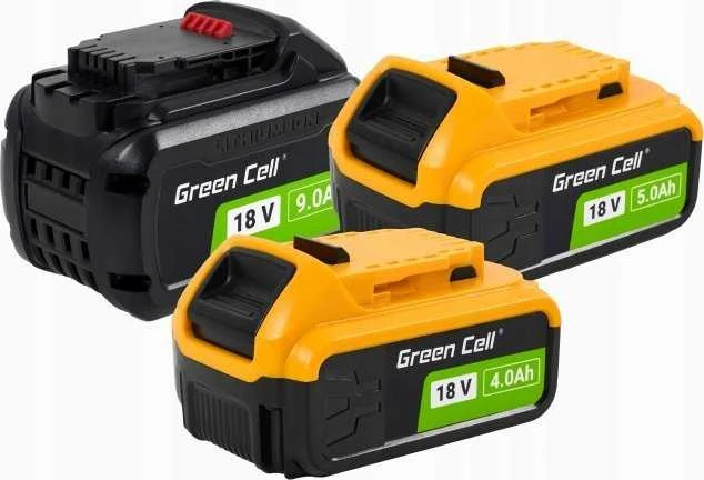 Green Cell Žalias Cell Žalias Cell baterija, skirta DeWalt XR 18V 4Ah Baterija, skirta DCB184