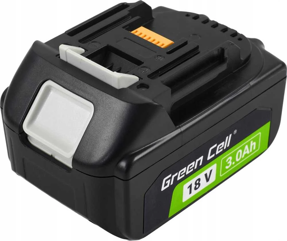 Green Cell Žalias Cell Žalias Cell akumuliatorius BL1830 skirtas Makita LXT 18V 3Ah suktuvui