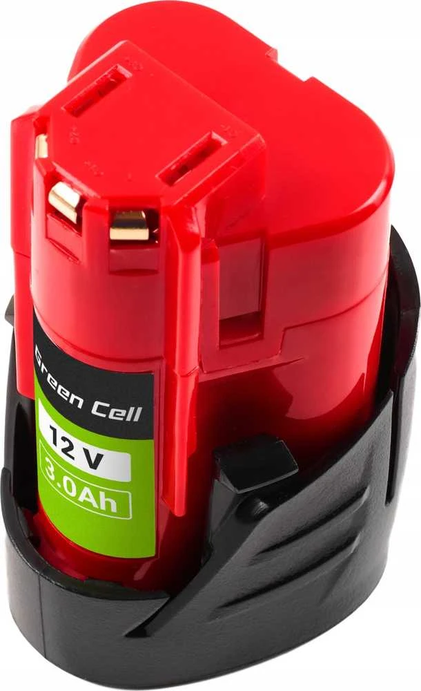 Green Cell Žalias Cell Žalias Cell baterija, skirta Milwaukee M12 12V 3Ah pakaitinė baterija M12 B3 4932451388