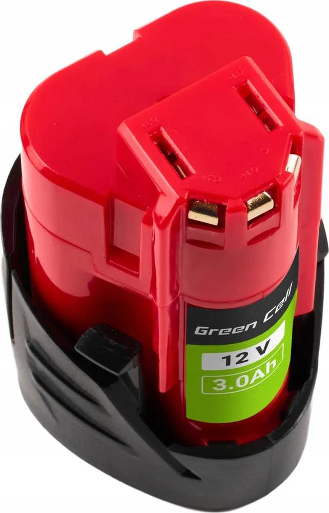 Green Cell Žalias Cell Žalias Cell baterija, skirta Milwaukee M12 12V 3Ah pakaitinė baterija M12 B3 4932451388