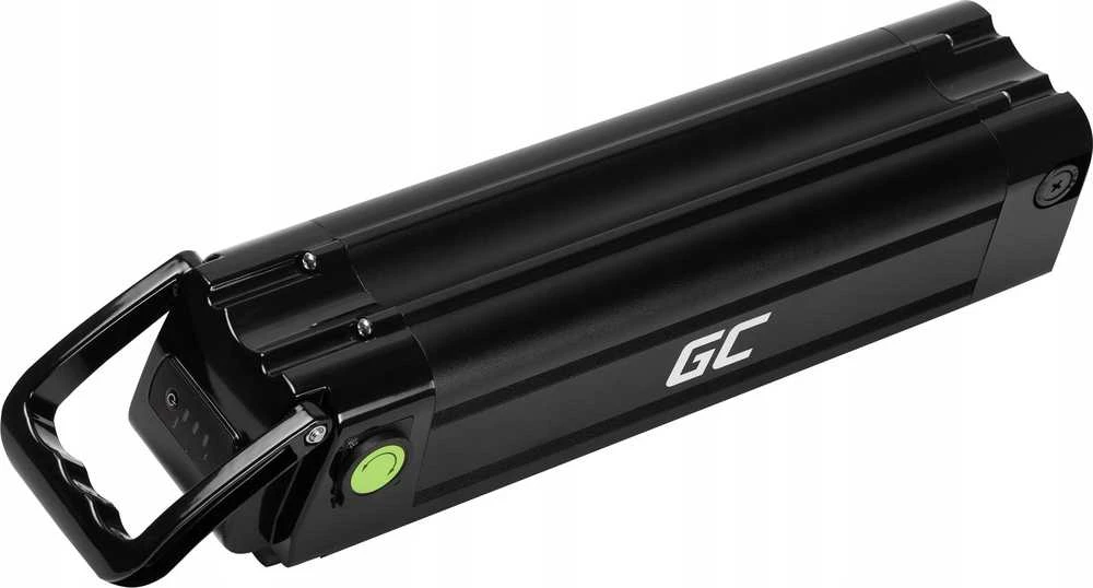 Green Cell Žalias Cell GC akumuliatorius, skirtas Ebike elektriniam dviračiui su įkrovikliu 36V 11.6Ah 417Wh Silverfish, skirtas Zündapp, Telefunken ir kt.