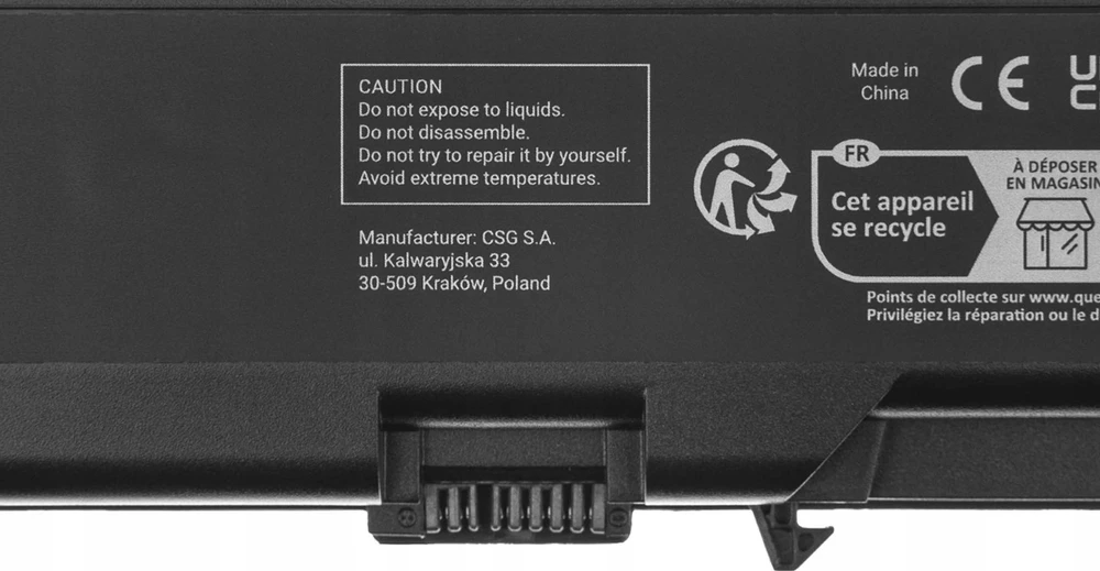 Baterija RDY 42T4235 42T4791 42T4795 do Lenovo ThinkPad T410 T420 T510 T520 W510 W520 E520 E525 L510 L520 SL410 SL510