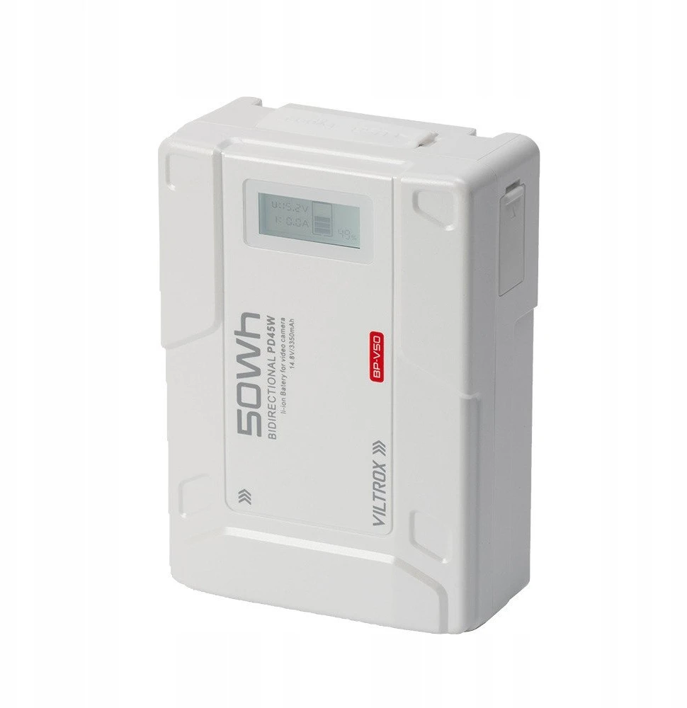 V-Mount Baterija - Viltrox BP V50 50 Wh Ličio Baterija USB USB-C PD45W D-Tap LCD 3350 mAh