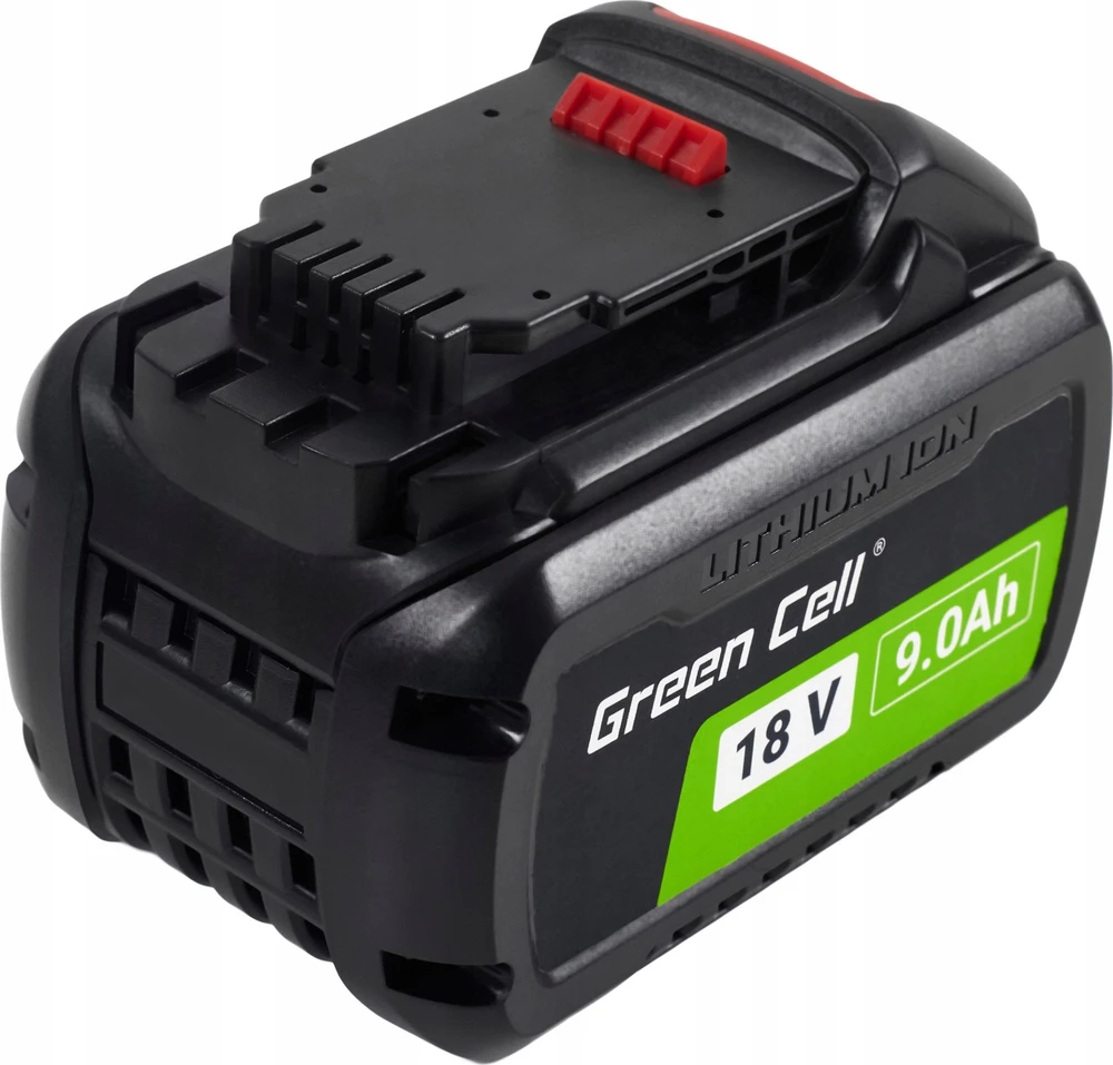 Green Cell Žalias Cell Žalias Cell akumuliatorius, skirtas DeWalt DCB546 DCB547 DCB548 DCB184 DCB182 18V 9000mAh / 54V 3000mAh Li-Ion elektros įrankiams DeWalt XR 18V System FLEXVOLT 54V