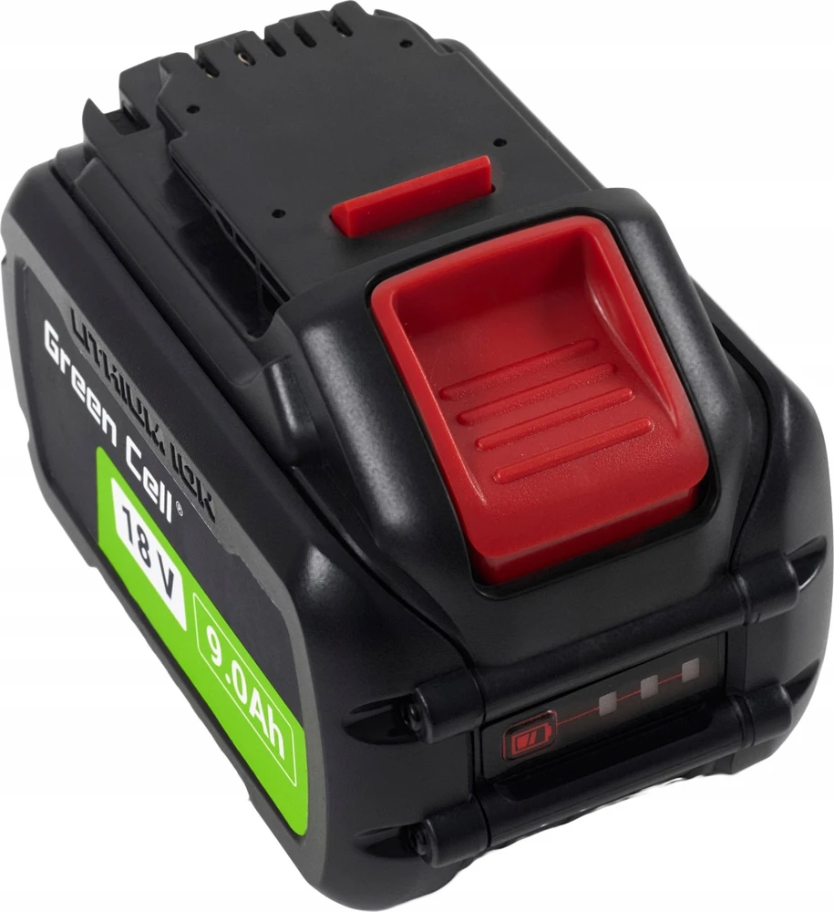 Green Cell Žalias Cell Žalias Cell akumuliatorius, skirtas DeWalt DCB546 DCB547 DCB548 DCB184 DCB182 18V 9000mAh / 54V 3000mAh Li-Ion elektros įrankiams DeWalt XR 18V System FLEXVOLT 54V