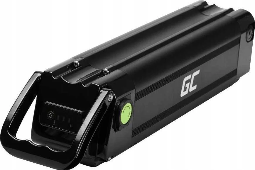 Green Cell Žalias Cell GC Silverfish akumuliatorius, skirtas Ebike elektriniam dviračiui su 24V 11.6Ah 278Wh Silverfish įkrovikliu Prophete, be kita ko.