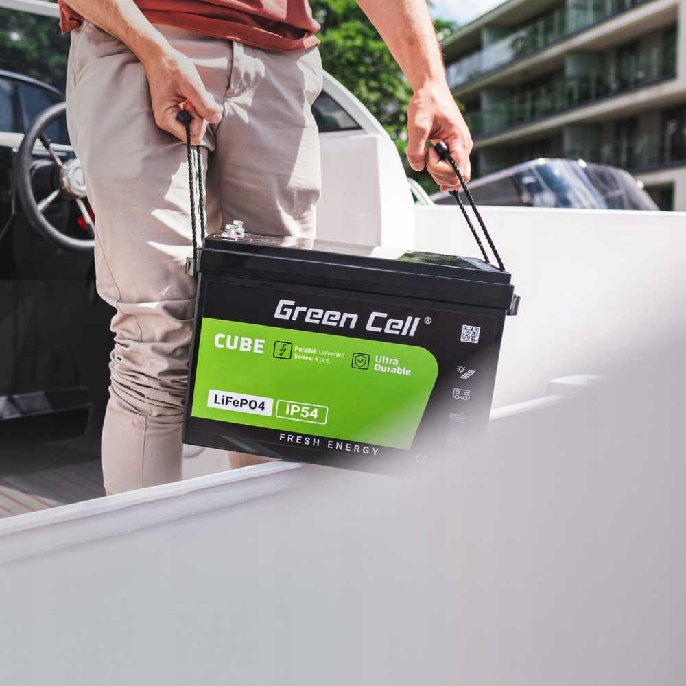 „Žalias Cell“ Žalias Cell LFPGC12V60AH UPS akumuliatorius ličio geležies fosfatas (LiFePO4) 12,8 V 60 Ah