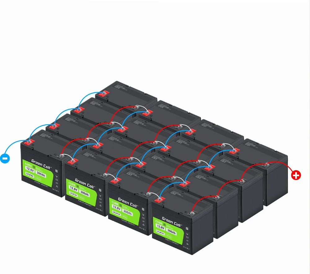 Green Cell „Žalias Cell“ Žalias Cell LFPGC12V100AH UPS akumuliatorius ličio geležies fosfatas (LiFePO4) 12,8 V 100 Ah