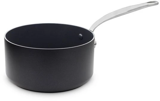 Green Pan Žalias Pan Greenpan GreenPan Barcelona Pro Prikaistuvis with Spouts 16cm Juodas