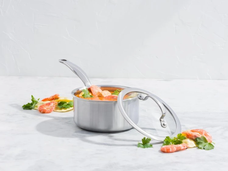 Green Pan Žalias Pan Greenpan GreenPan Premiere Prikaistuvis 16 cm Stainless Steel