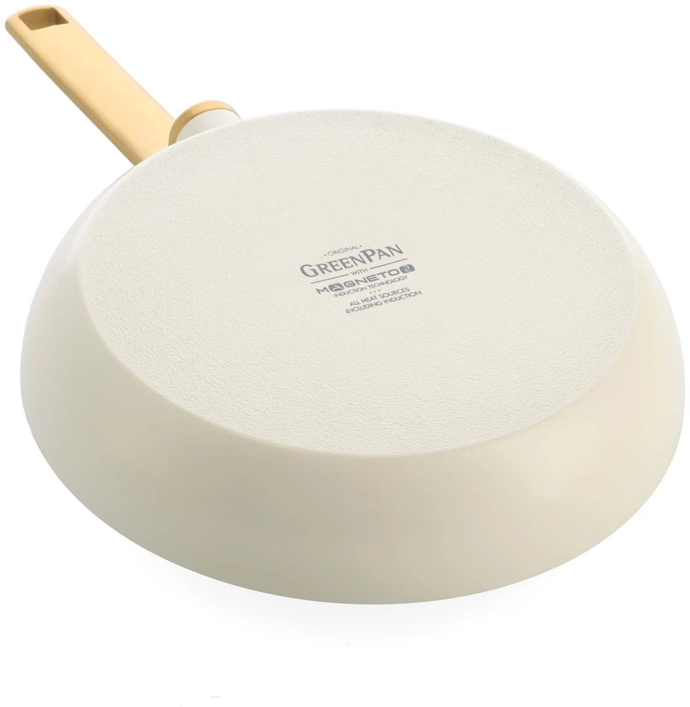 Green Pan Žalias Pan „GreenPan Evolution“ keptuvė, 30 cm, kreminė
