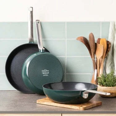 Green Pan Žalias Pan „GreenPan Evolution“ keptuvė, 28 cm, juoda