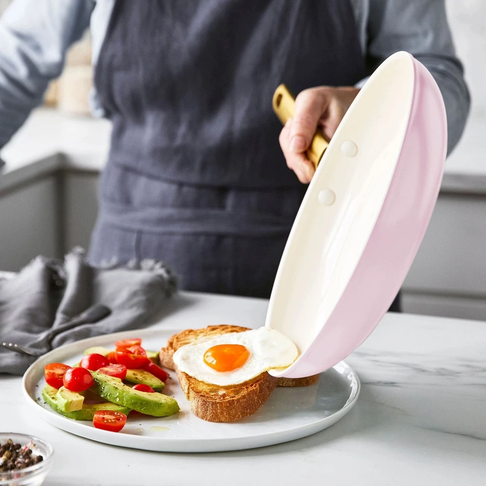 Green Pan Žalias Pan Keptuvė Greenpan Padova Reserve Frying pan 24cm Rožinė (CC010437-001)