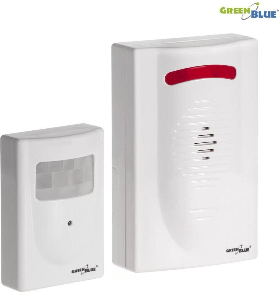 Sourcing GreenBlue DC3400 belaidė mini signalizacijos apsaugos sistema Sirena, atgrasanti nuo įsilaužimų namų biuro dirbtuvės IP44, iki 120 m | Tiekimas