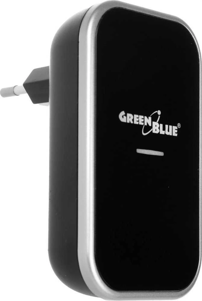 GreenBlue GB157 B Kinetic Baterija Be Wireless Dorr Bell, Melodies, Juodas, Diapazonas iki 200m, IP44
