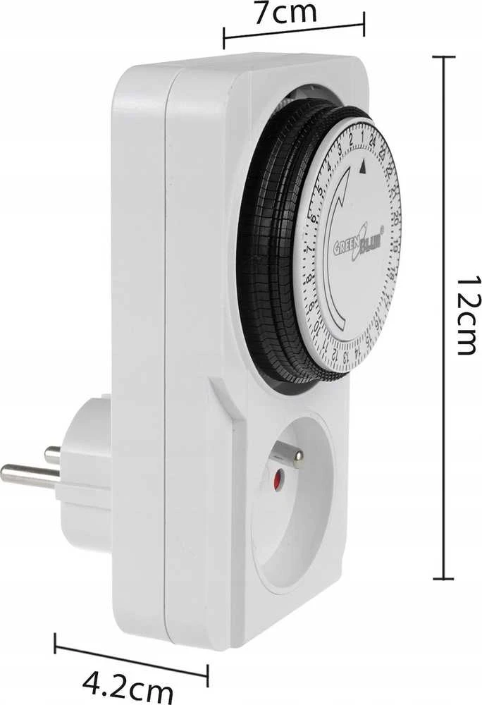 GreenBlue Timer GB360 E mechaninis laikmačio jungiklis