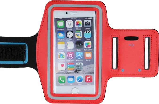 Greengo TelForceone Arm Case Premium 6,0" raudona