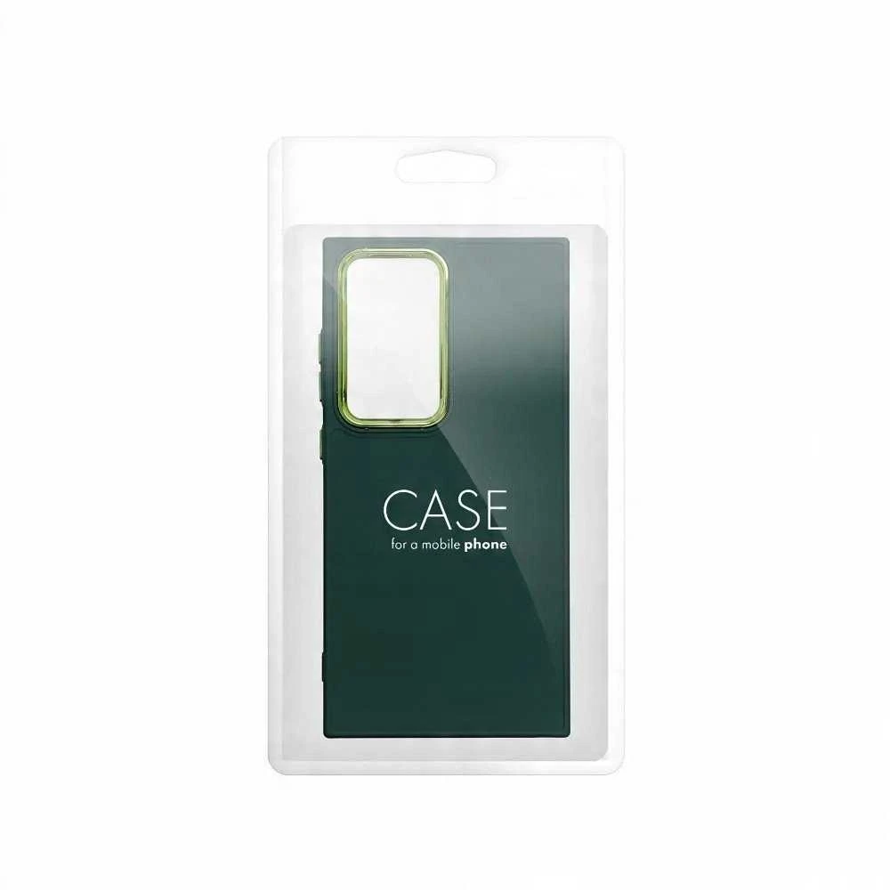 Oem FRAME dėklas skirtas Xiaomi Redmi Note 14 4G (GLOBAL - 164,84mm x 78,15mm x 8,16mm) žalios spalvos