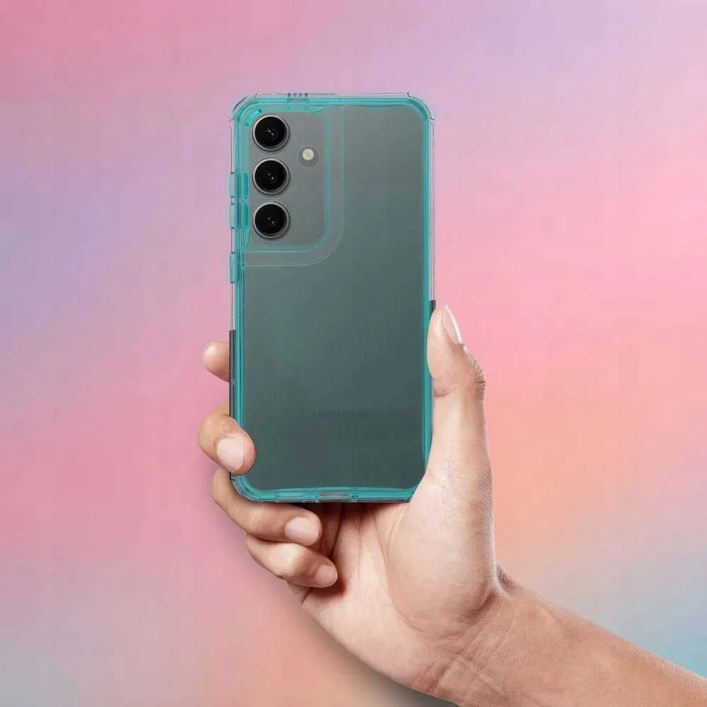 Oem MATRIX Skaidrus dėklas skirtas Xiaomi Redmi Note 14 4G (GLOBAL - 164,84mm x 78,15mm x 8,16mm) mėtų spalvos