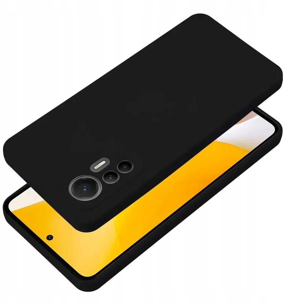 Oem SOFT dėklas skirtas Xiaomi Redmi Note 14 4G (GLOBAL - 164,84mm x 78,15mm x 8,16mm) juodos spalvos