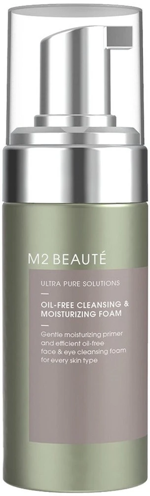Greenini M2 Beaute Oil-Free Cleansing & Moisturizing Foam beztłuszczowa pianka oczyszczająco-nawilżająca 100ml