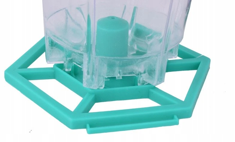 GREENMILL KARMNIK Z DASZKIEM PLASTIKOWY Žalias SZEROKOŚĆ 13cm WYSOKOŚĆ 18cm