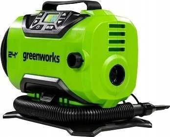 Akumuliatorinis oro kompresorius Greenworks G24IN; 24 V (be akumuliatoriaus ir pakrovėjo)