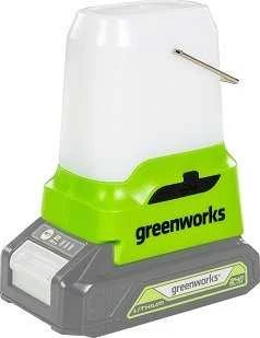 Šviestuvas Greenworks G24LA500; 24 V (be akumuliatoriaus ir pakrovėjo)