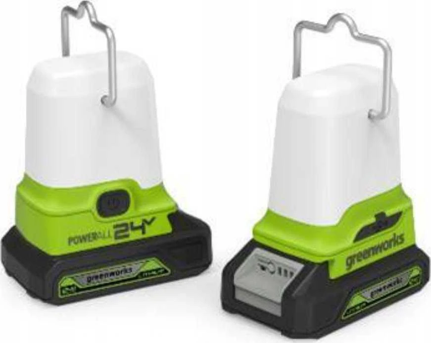 Šviestuvas Greenworks G24LA500; 24 V (be akumuliatoriaus ir pakrovėjo)