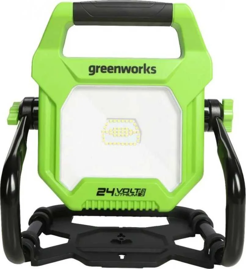 Šviestuvas Greenworks G24WL; 24 V (be akumuliatoriaus ir pakrovėjo)