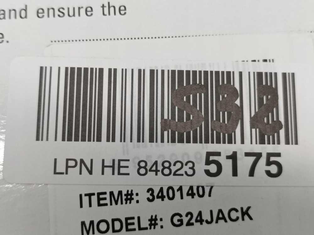 Keltuvas automobiliui Greenworks G24JACK; 3000 kg; 24 V (be akumuliatoriaus ir pakrovėjo)