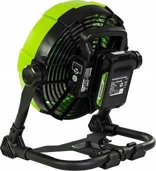 Akumuliatorinis ventiliatorius Greenworks G24FAN; 24 V (be akumuliatoriaus ir pakrovėjo)