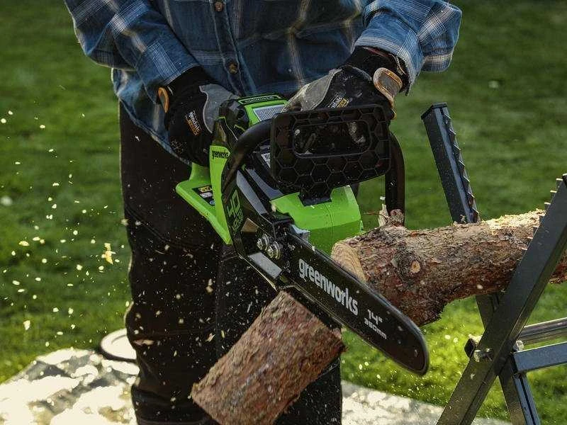 Grandininis pjūklas Piła grandininis Greenworks GD40CS18K2X 40 V 40 cm