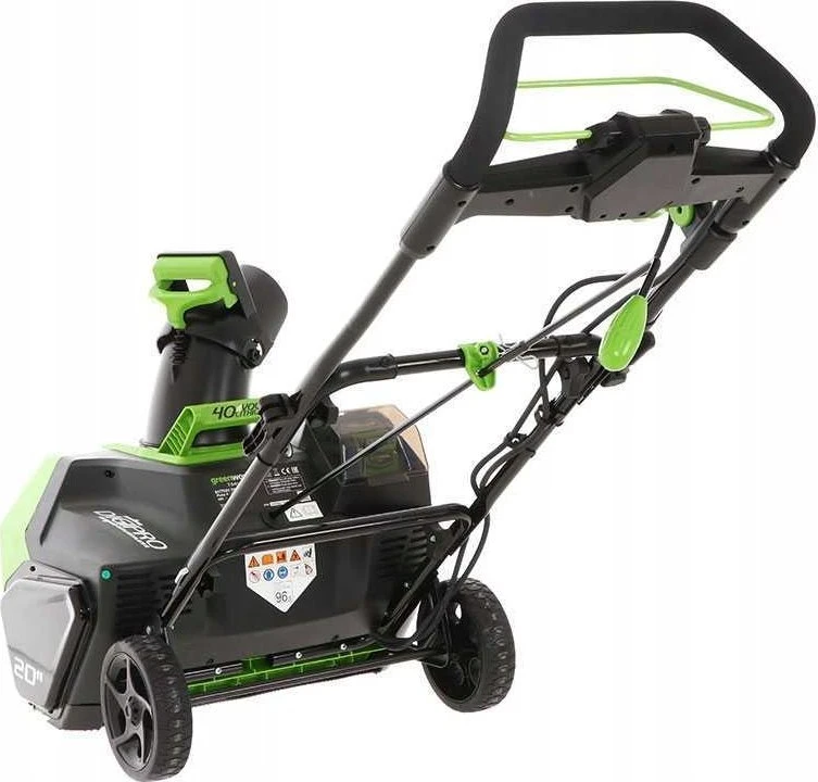 Sniego valytuvas Greenworks GD40ST; 40 V (be akumuliatoriaus ir pakrovėjo)