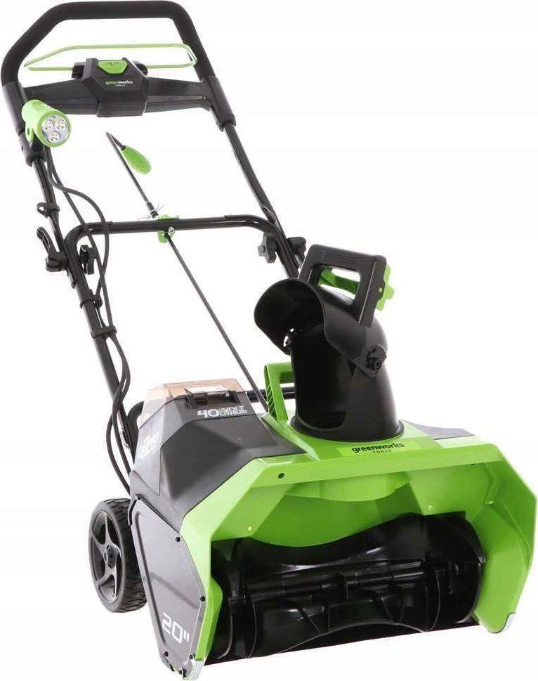 Sniego valytuvas Greenworks GD40ST; 40 V (be akumuliatoriaus ir pakrovėjo)