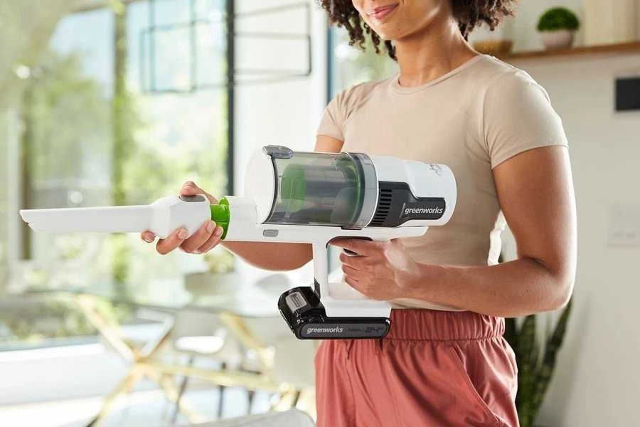 Greenworks belaidis dulkių siurblys GD24SVK4D 24V 4Ah