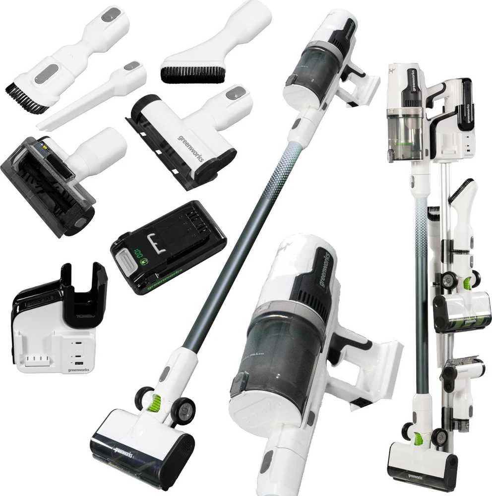 Greenworks belaidis dulkių siurblys GD24SVK4D 24V 4Ah