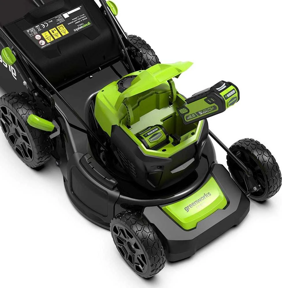 Akumuliatorinė savaeigė vejapjovė Greenworks GD40LM46SP (be akumuliatoriaus ir kroviklio)