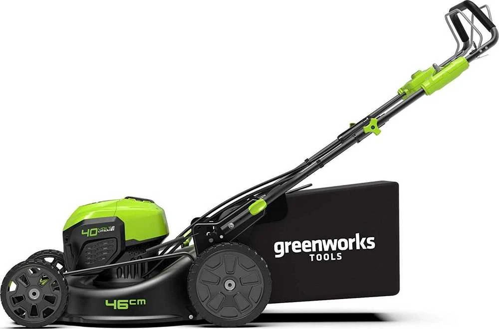 Akumuliatorinė savaeigė vejapjovė Greenworks GD40LM46SP (be akumuliatoriaus ir kroviklio)