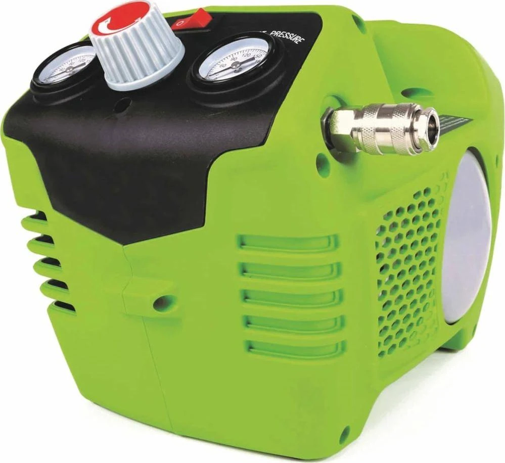 Akumuliatorinis oro kompresorius Greenworks G24AC; 24 V (be akumuliatoriaus ir pakrovėjo)