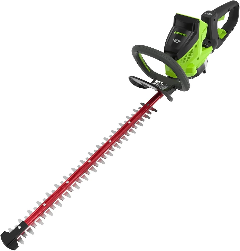 Gyvatvorių žirklės Greenworks GD40HT66; 40 V; 66 cm (be akumuliatoriaus ir pakrovėjo)
