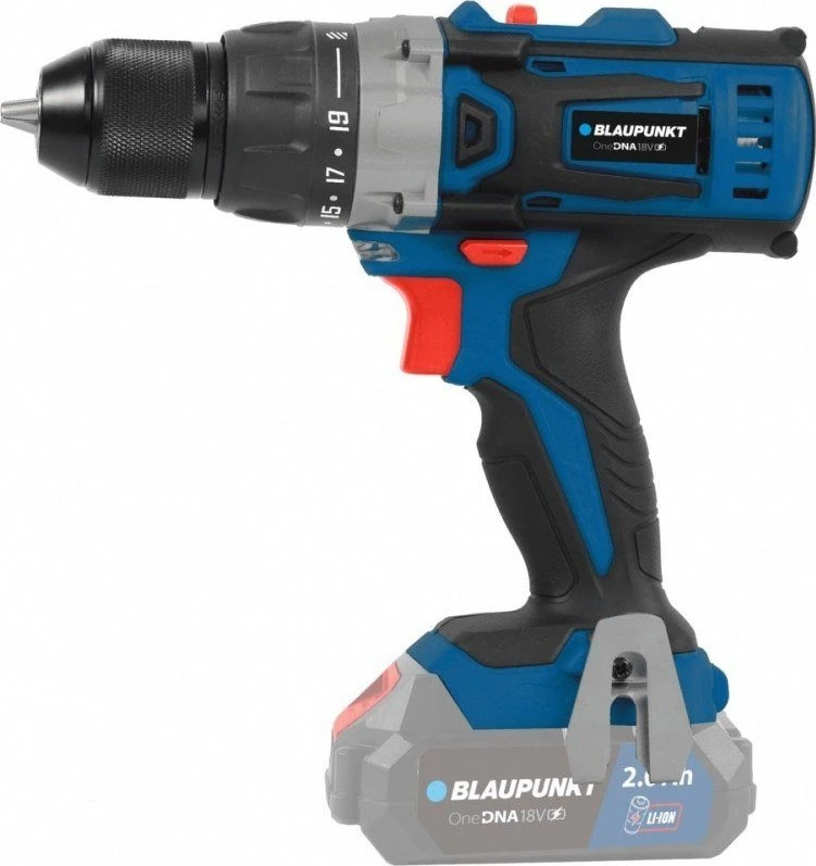 Blaupunkt akumuliatorinis suktuvas gręžtuvas CD7010 18V, 2x2.0Ah, 40Nm