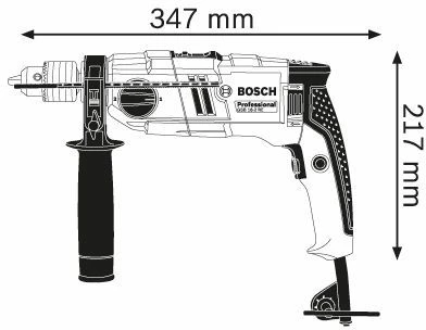 Smūginis gręžtuvas Bosch GSB 18-2 RE